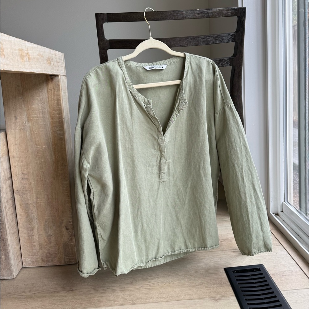 Linen Lightweight Blouse